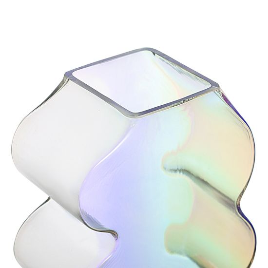 Ваза wavy, 25 см, перламутр