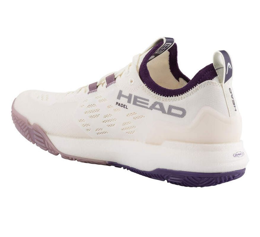 Женские кроссовки для Падел Head Motion Pro 1.5 Padel - chalk white/purple night