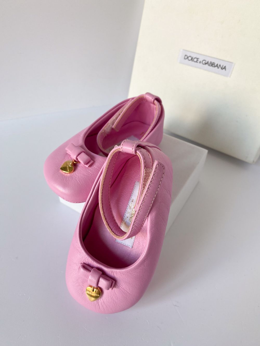 Кожаные пинетки Dolce&Gabbana, 17