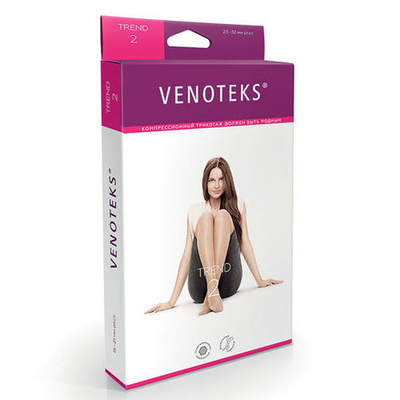Компрессионные колготки VENOTEKS TREND 2C305 (2 класс, прозрачные)