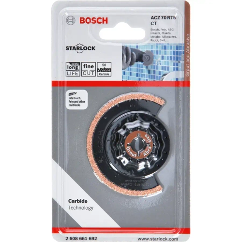 Сегментированный диск Carbide-RIFF ACZ 70 RT5 70 мм BOSCH 2608661692