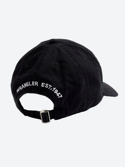 Кепка взрослая WRANGLER WASHED LOGO CAP BLACK