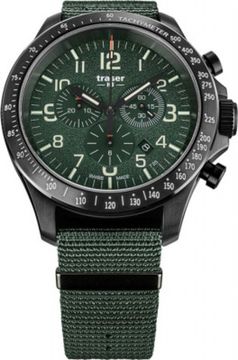 Швейцарские тактические часы Traser P67 Officer Chrono Green 109463