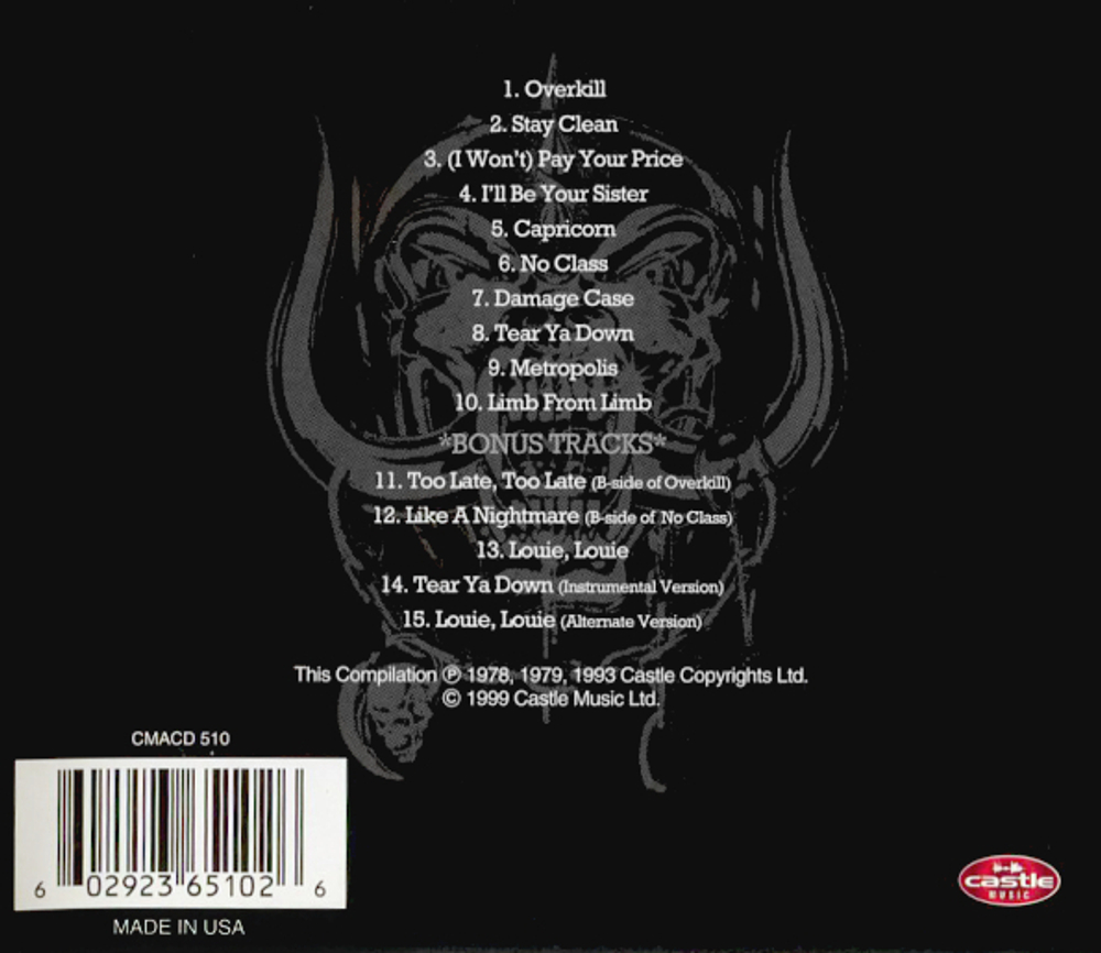 Motorhead / Overkill (CD)