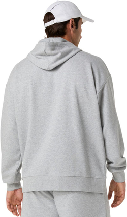 Мужская теннисная толстовка Asics French Terry Relaxed Pullover - grey heather