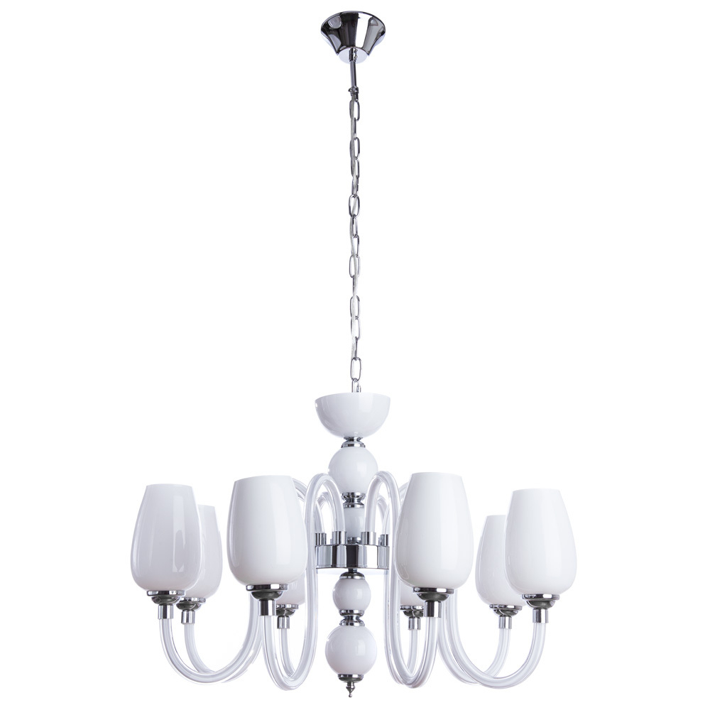 Люстра Arte Lamp Lavinia A1404LM-8WH