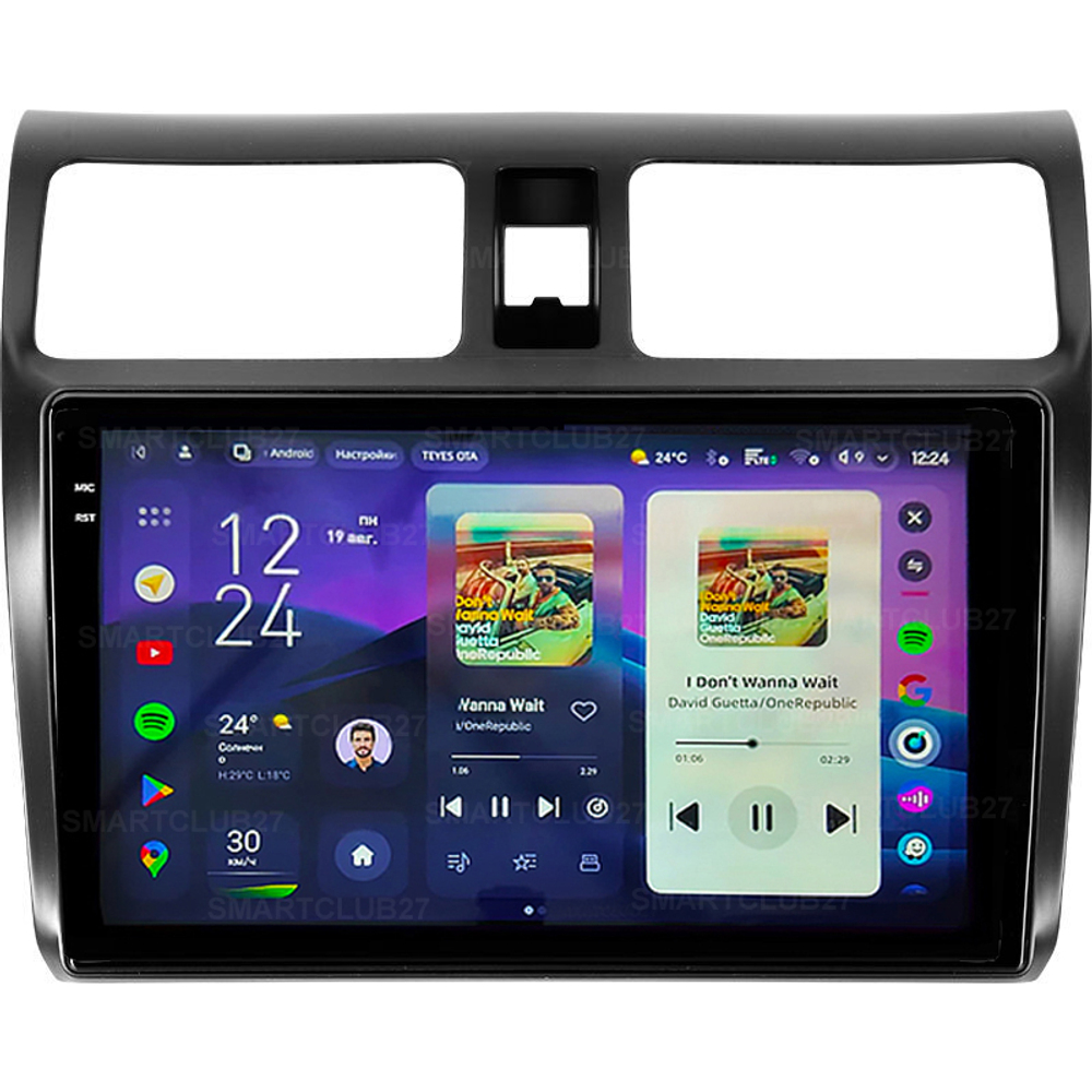 Teyes CC4 Pro 10,2" для Suzuki Swift 2003-2010