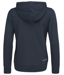 Женская теннисная куртка Head Club Greta Hoodie FZ - navy
