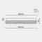 Потолочный светильник  L1116-500 GD LED4U