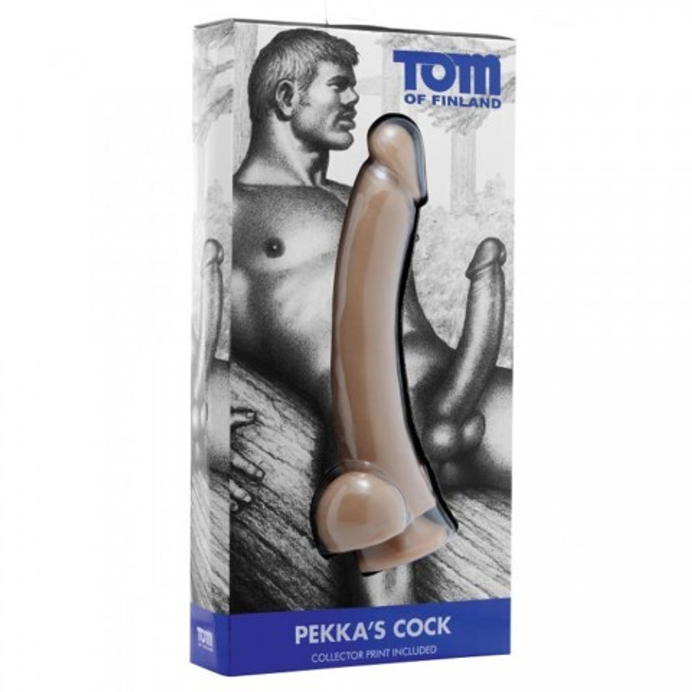 Реалистичный фаллоимитатор Tom of Finland Pekkas (28×5,1 см) телесный