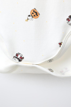 ZARA НАБОР ИЗ 3 БОДИ С ПРИНТОМ SNOOPY PEANUTS™ И КОСТЮМОМ, ЭКРЮ/БЕЖЕВЫЙ