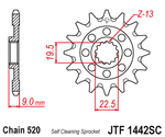 Звезда JTF1442.13SC