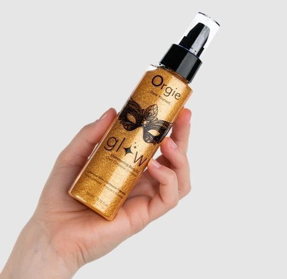 Мерцающее масло для тела Orgie Glow Shimmering Body Oil - 110 мл.