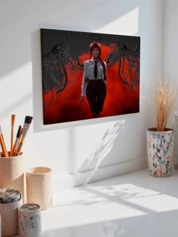 Картина на стену 40 X 50 Девушка Chainsaw Man
