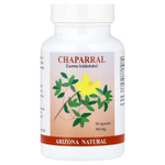 Arizona Natural, чапараль, 90 капсул (500 мг в 1 капсуле)