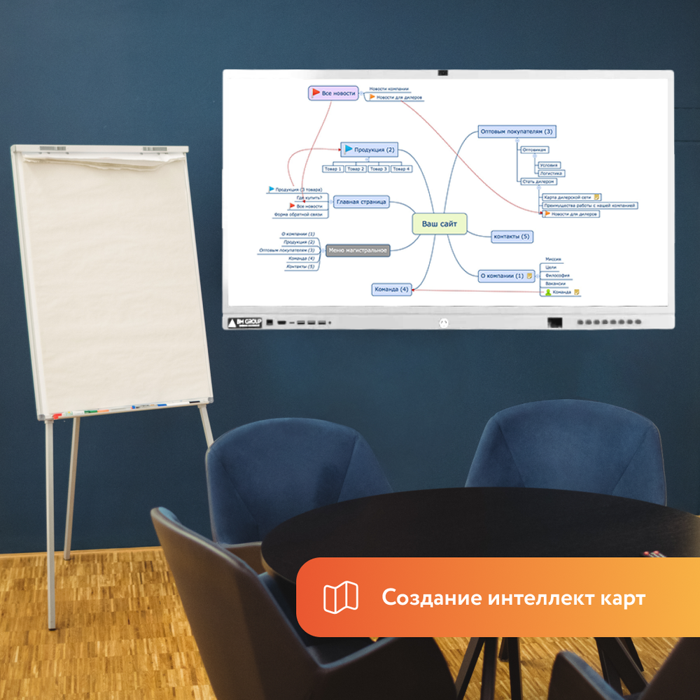 Интерактивная панель BM Intellect 55"