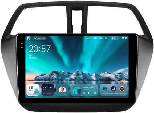 Магнитола для Suzuki SX4 2 2013-2021 (без штатной КЗВ) - Teyes CC4 монитор 9.2" 2K QLED на Android 14, Быстрейшая, Snapdragon 680, DSP, CarPlay, 4G SIM-слот