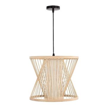 Подвесной светильник 1*E27 SL6241.503.01 древесный/белый Alma ST-Luce