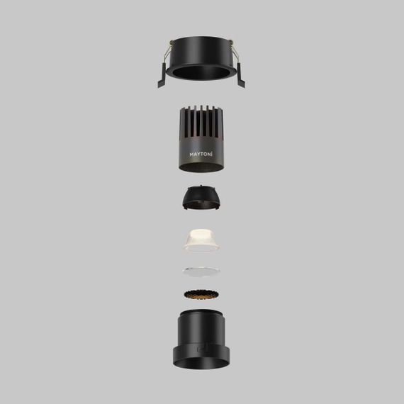 Встраиваемый светильник Maytoni Technical DL116-10W-3K-B