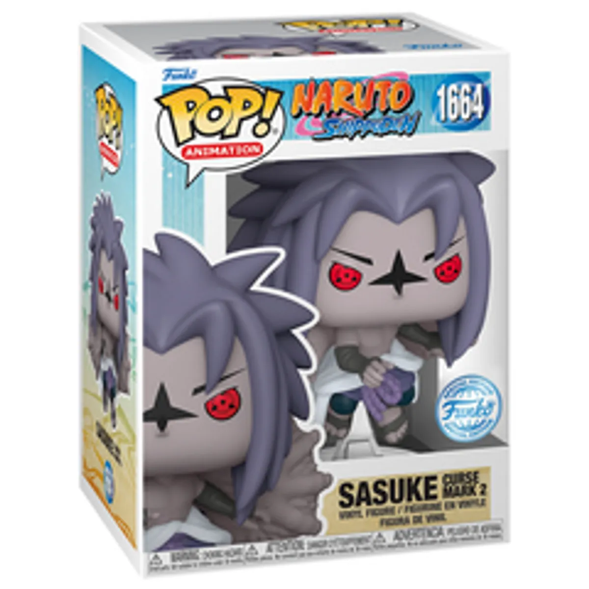 Funko POP! Naruto: Sasuke Curse Mark 2 (Exc) (1664)
