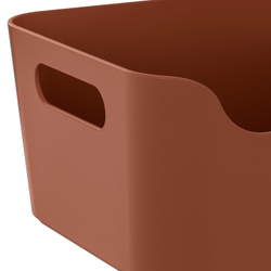 IKEA UPPDATERA  (ИКЕА УППДАТЕРА)  -  Контейнер - красно-коричневый 24x17 см