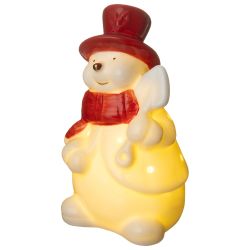 ФИГУРКА "СНЕГОВИЧОК" С LED-ПОДСВЕТКОЙ 5,7*5,8*10,5 СМ