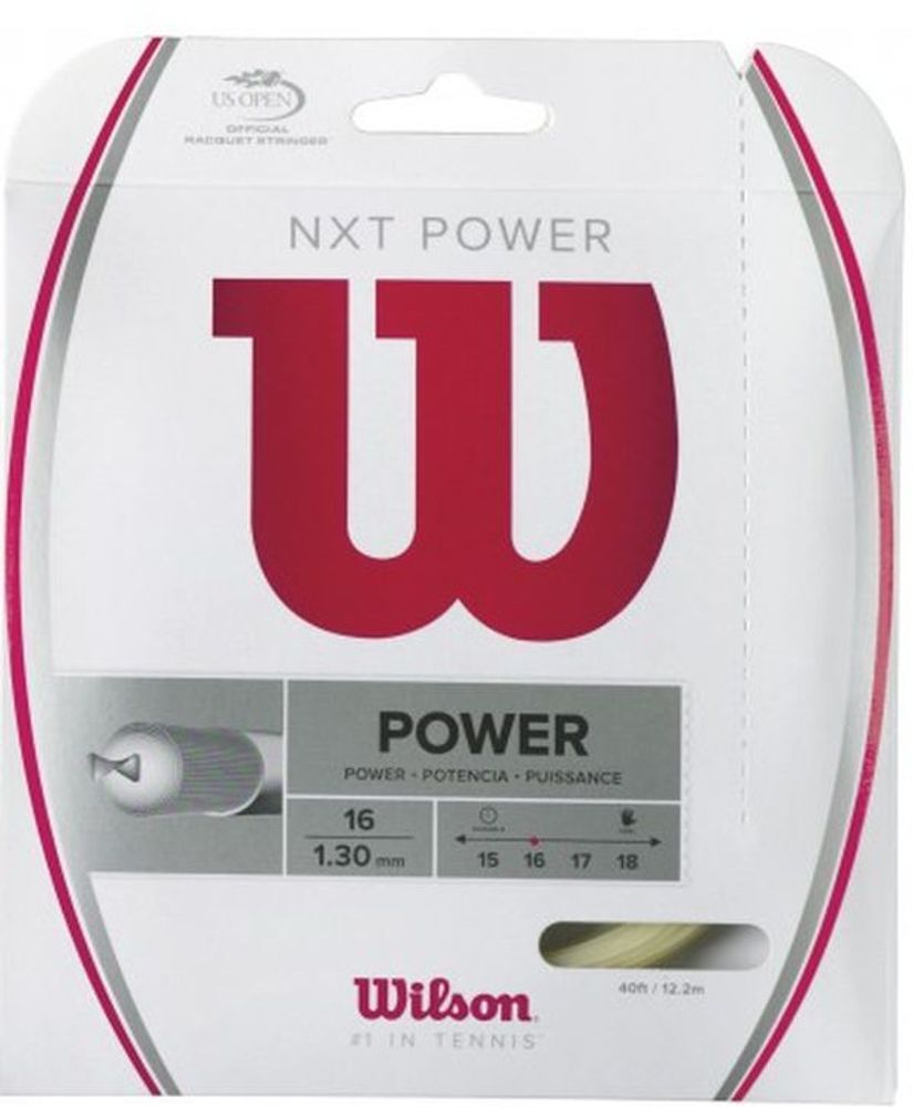 Струны теннисные Wilson NXT Power (12,2 m)