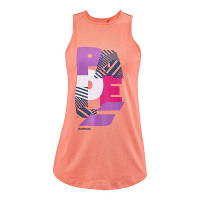 Женская теннисная майка Babolat Tank Top Women - Coral, Multicoloured