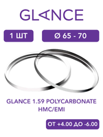 Линза для очков Glance 1.59 Polycarbonate HMC/EMI