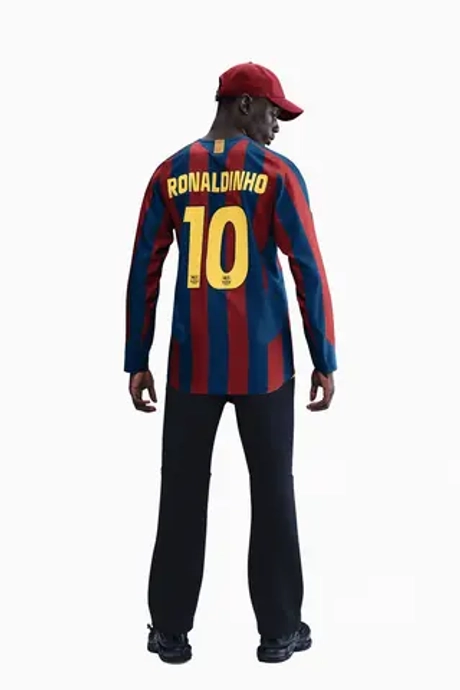 Футболка с длинными рукавами Nike FC Barcelona 05/06 Reissue Ronaldinho 10