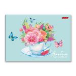 Альбом для рисования 100 г/м², A4 29х20.5 см, склейка с одной стороны 40 л., 4 шт, 40АЛКЛ4_000254 Бабочки, Светоч