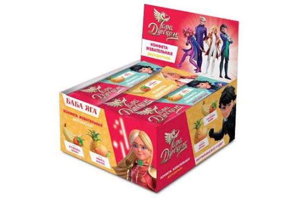 SWEET POPS ТАРА ДУНКАН карамель на палочке, тропический микс 10 г.