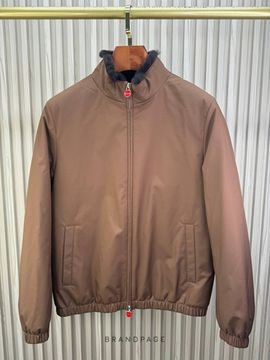 Бомбер коричневый от Kiton BP5-389681