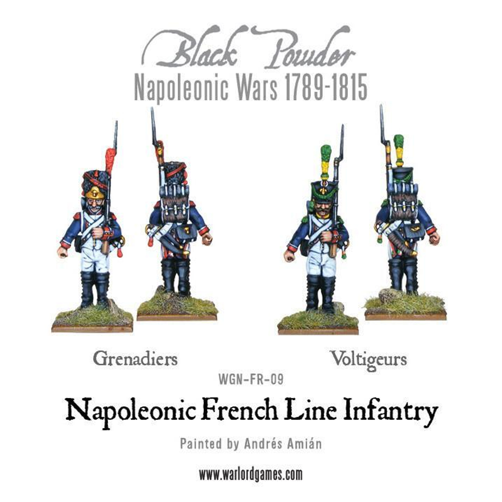 Napoleonic French Line Infantry 24 models