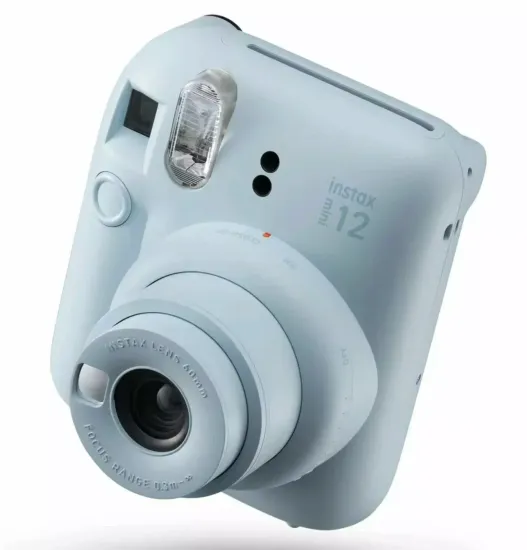 Фотоаппарат Instax mini 12 Голубой+картридж 10 снимков