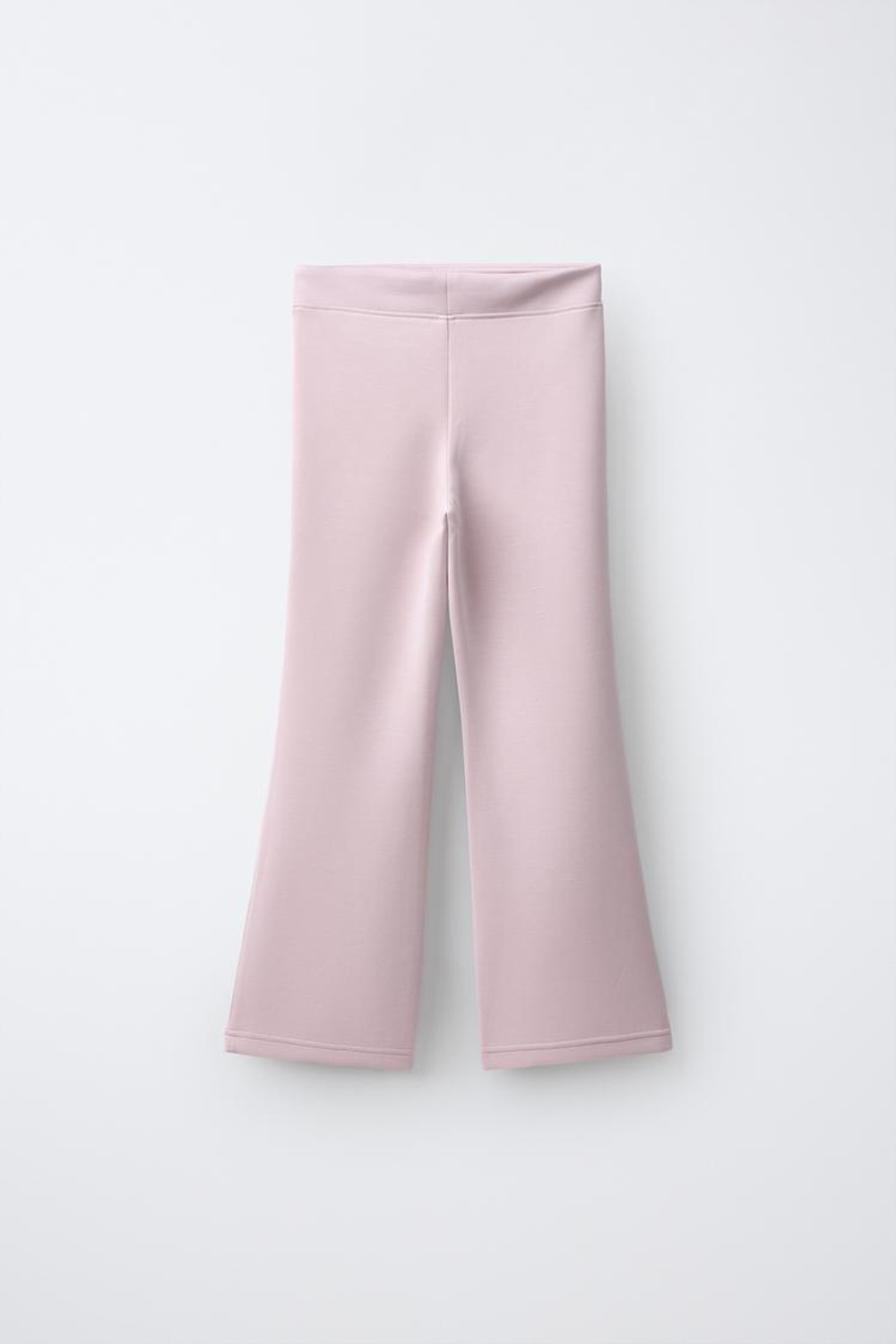 ZARA СПОРТИВНЫЕ БРЮКИ FLARE С МОДАЛОМ, РОЗОВЫЙ