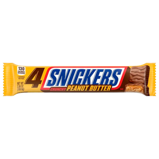Шоколадный батончик Snickers большой арахисовое масло