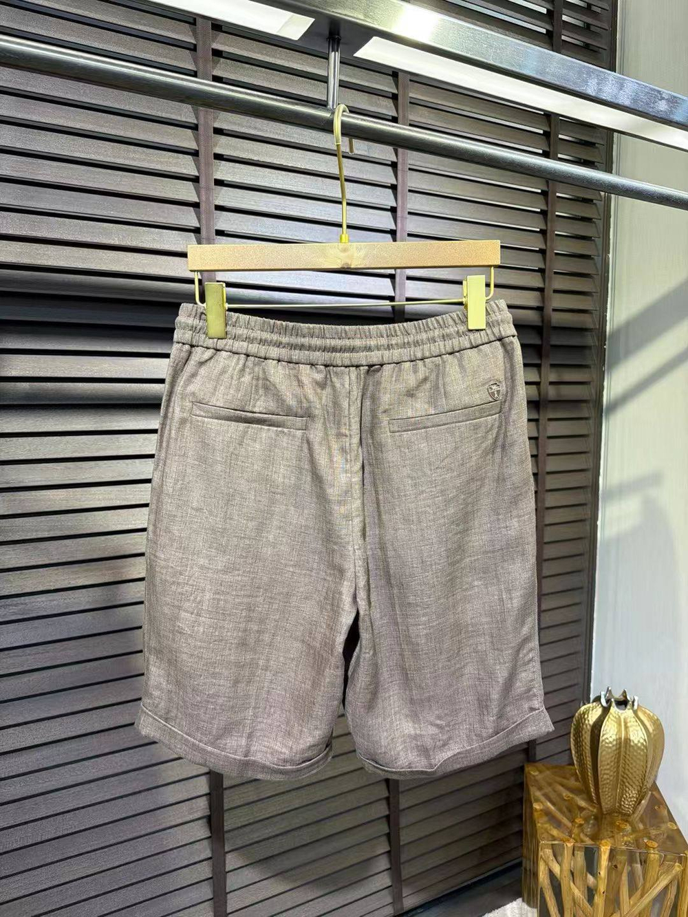 Льняные шорты Brunello Cucinelli