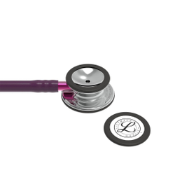 Стетоскоп Littmann Classic III, сливовый, зеркальная акустическая головка, розовый ствол (5960)