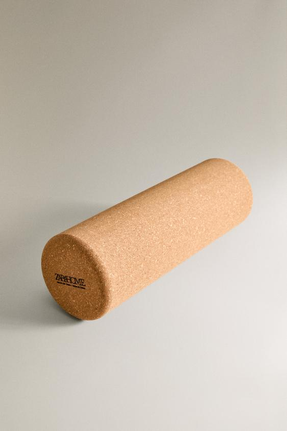 ZARA HOME ПРОБКОВЫЙ РОЛИК ДЛЯ ЙОГИ, КОРИЧНЕВЫЙ