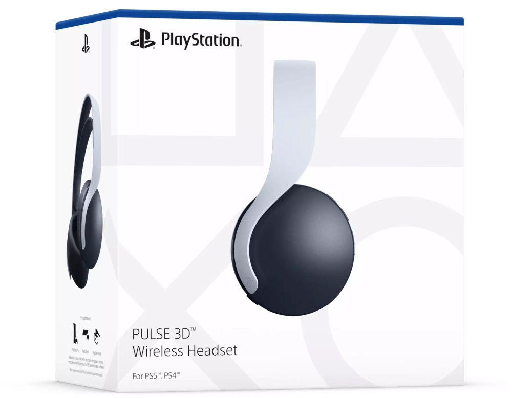 Беспроводная компьютерная гарнитура Sony PULSE 3D, белый/черный