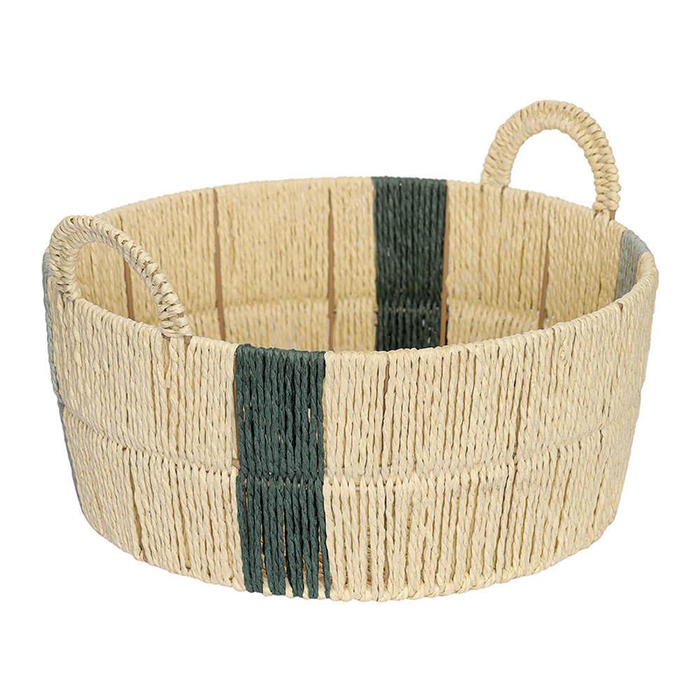 Корзина плетеная круглая bodhran sage из коллекции ethnic, размер m