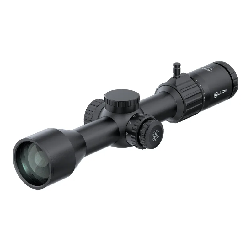 Оптический прицел ARKON Model B 1,7-10x45 / Аркон Модель Б 1,7 10 45 - вид спереди в три четверти