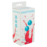 Маленькие вагинальные шарики без сцепки Emotions Lexy Small turquoise, (2,4 см, голубые) (Цвет: голубой)