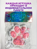 Антистресс игрушка Таба сквиш лапка большая липкая сквиши
