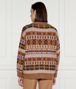 Шерстяной кардиган Eccelso Weekend MaxMara - коричневый(253460626)