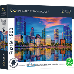 Puzzle "1500 UFT" - Urban Reflection, Perth, Australia_FSC Mix 70%