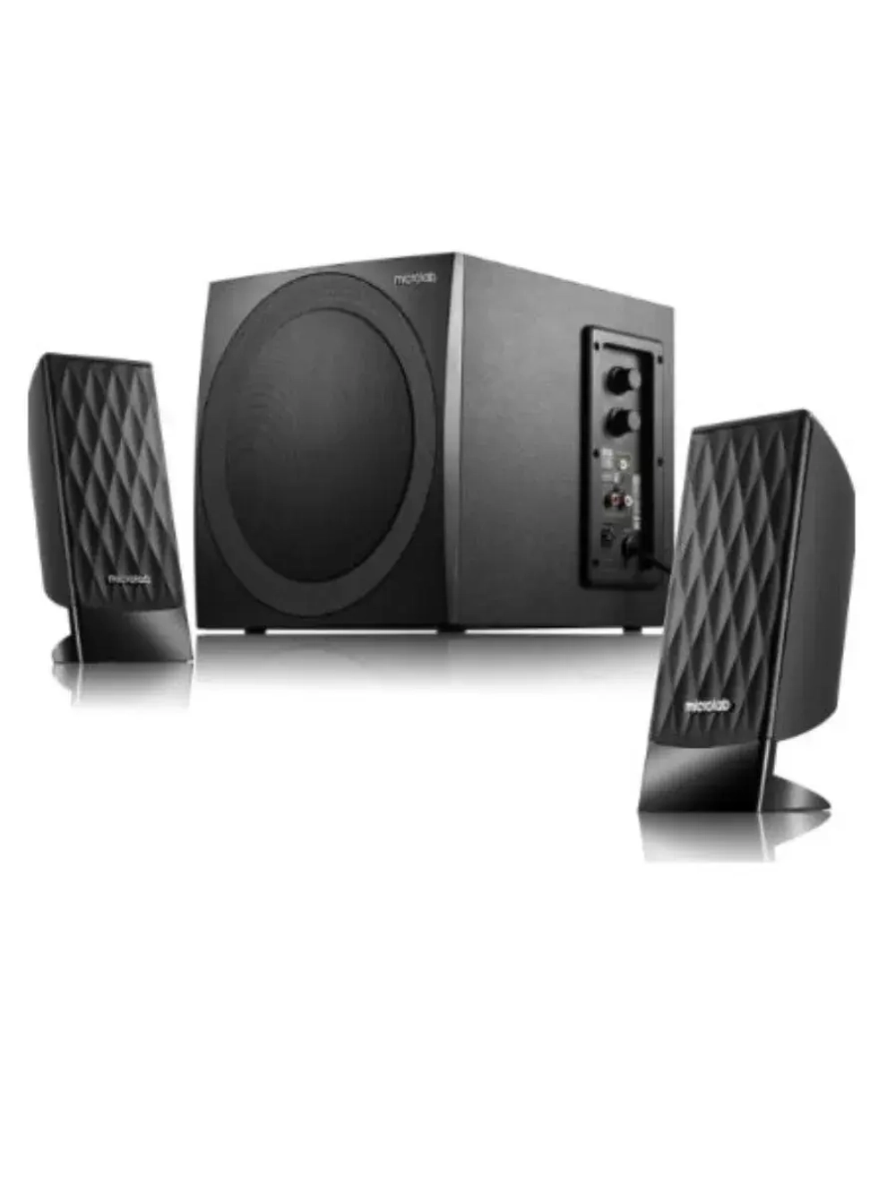 Колонки 2.1 M-300 80003128 BLACK 38 Вт, питание от сети 220В