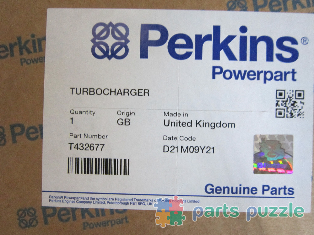 Турбокомпрессор, оригинал / TURBOCHARGER АРТ: T432677