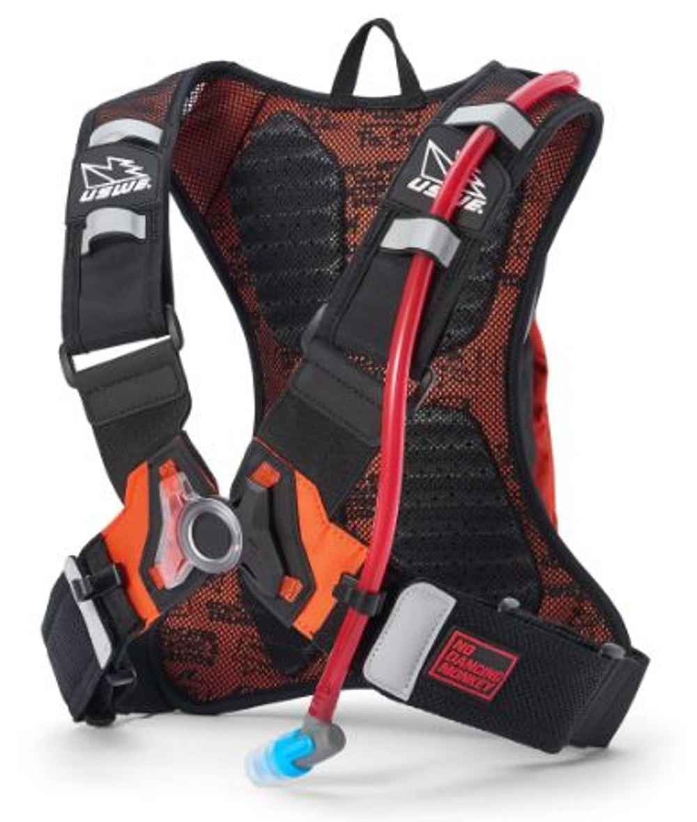 Рюкзак-гидропак USWE Moto Hydro 3 Factory Orange